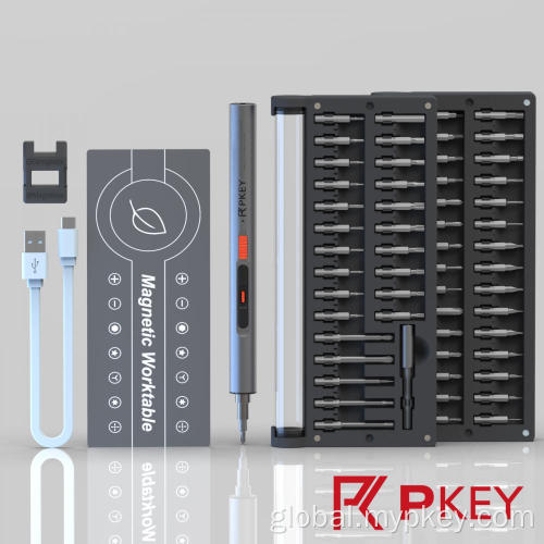 Easy Out Kit PKEY Li Battery Rechargeable Electric Screwdriver Tool Kit Manufactory